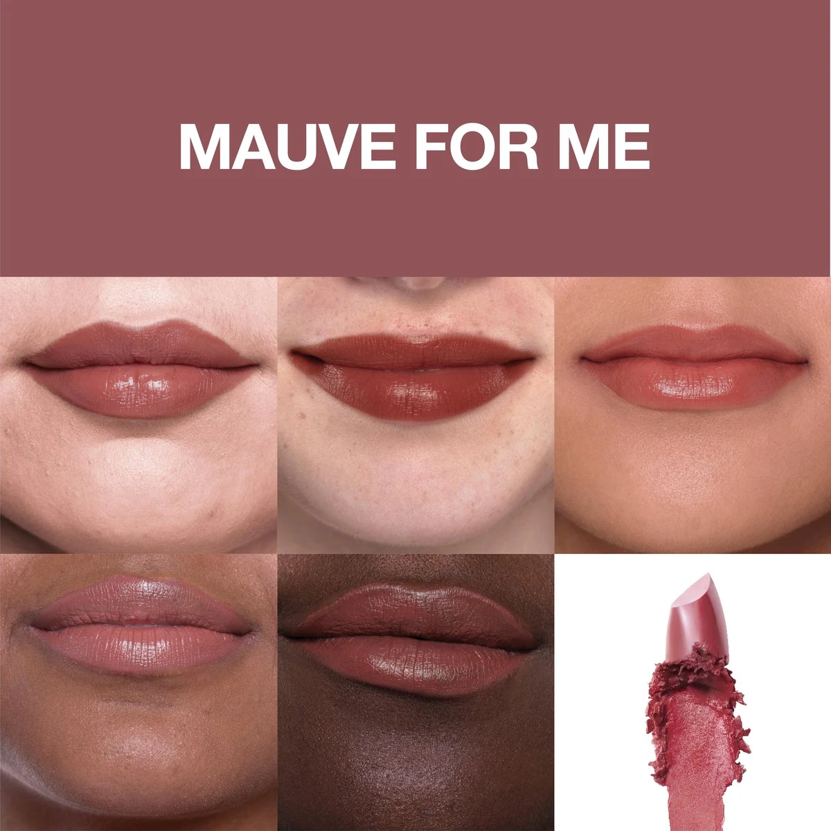 Maybelline Color Sensational Made For All Lippenstift - 373 Mauve For Me - Nude - Glanzend - Afbeelding 9