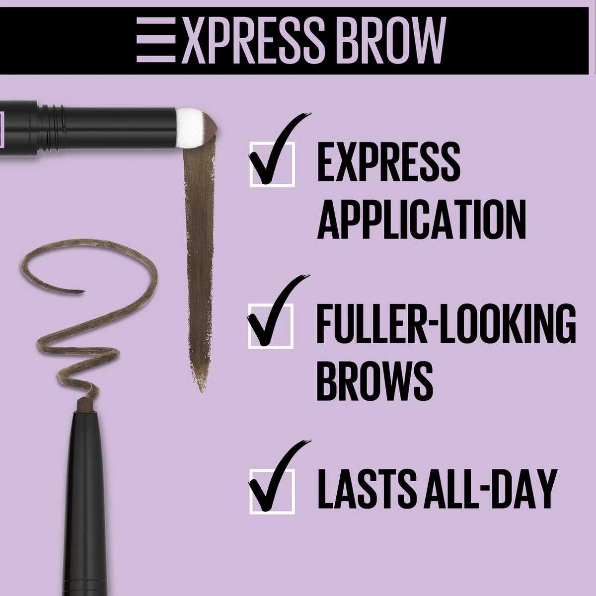 Maybelline Express Brow Duo Wenkbrauwpotlood - 00 Light Blonde - Afbeelding 7