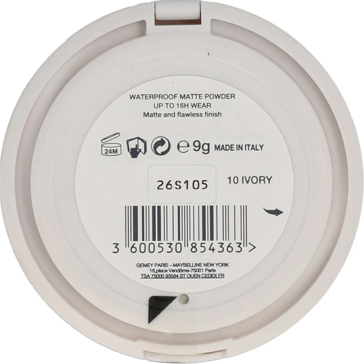 Maybelline New York SuperStay Full Coverage Gezichtspoeder - 10 Ivory - Afbeelding 10