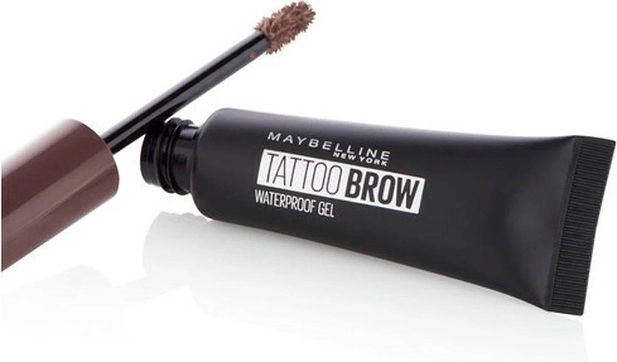 Maybelline Tattoo Brow Waterproof Wenkbrauwgel - 04 Medium Brown - Afbeelding 7