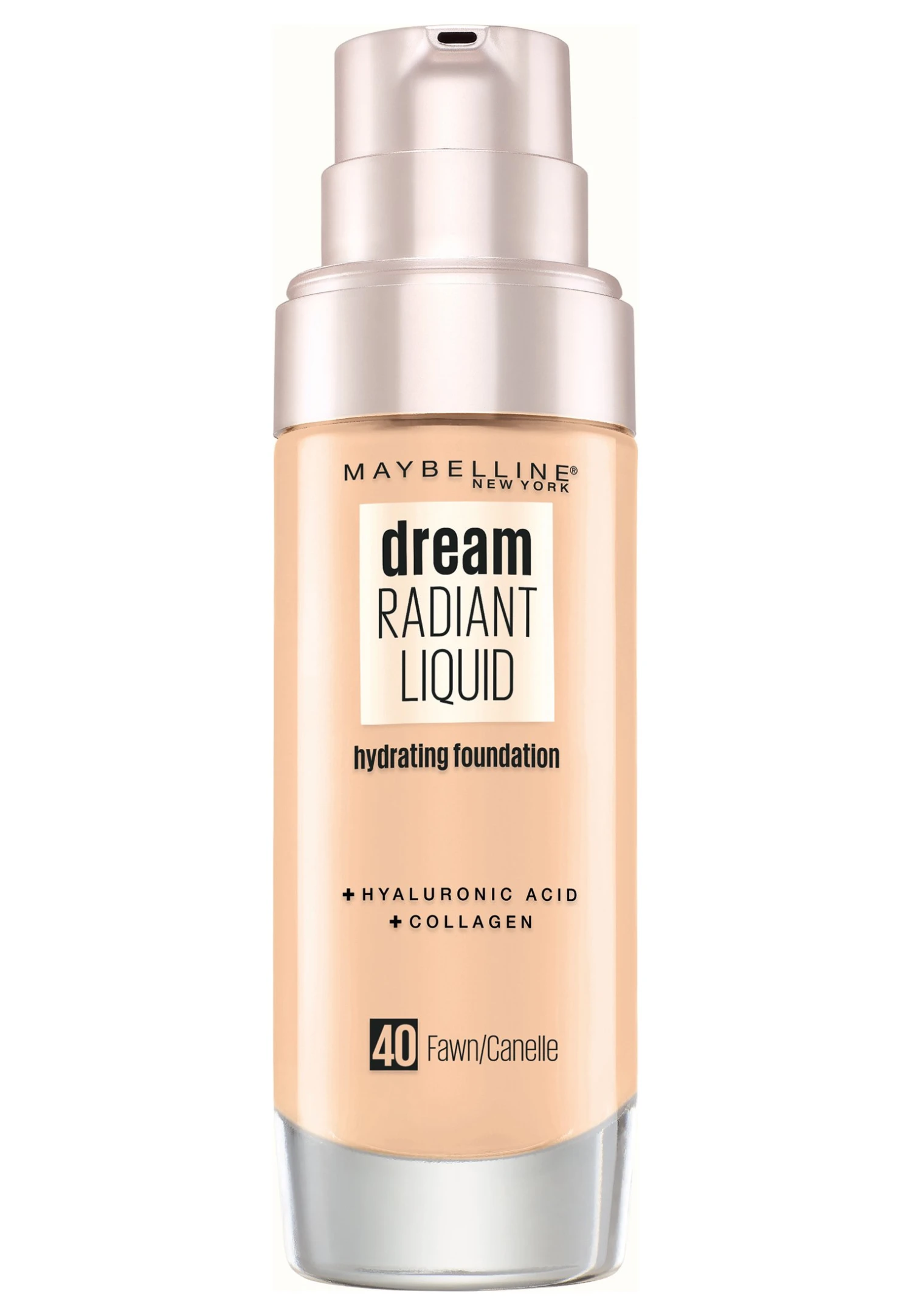 Maybelline New York Dream Radiant Liquid Make-Up - Foundation -40 Fawn