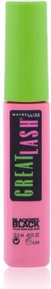 Maybelline New York - Great Lash - 01 Blackest Black - Zwart - Volume Mascara - 12,5 Ml - Afbeelding 6