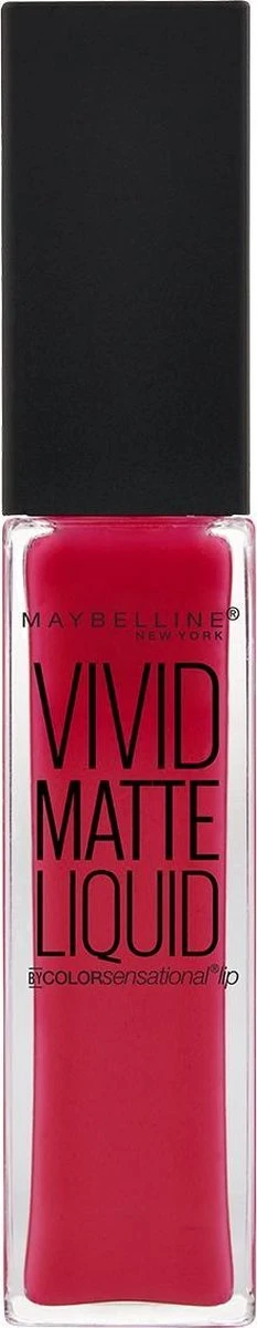 Maybelline Vivid Matte Liquid - 35 Rebel Red - Rood - Lippenstift - Afbeelding 11