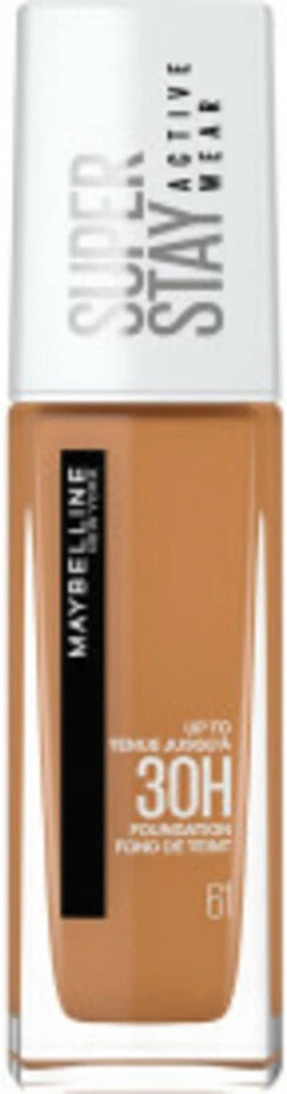 Maybelline SuperStay 30H Active Wear Foundation 61 Warm Bronze - 30 Ml