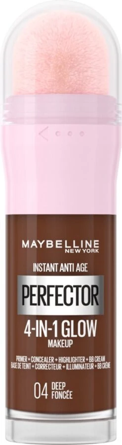 Maybelline New York - Instant Anti-Age Perfector 4-in-1 Glow - Deep - Primer, Concealer, Highlighter En BB-Cream In één - 20 Ml