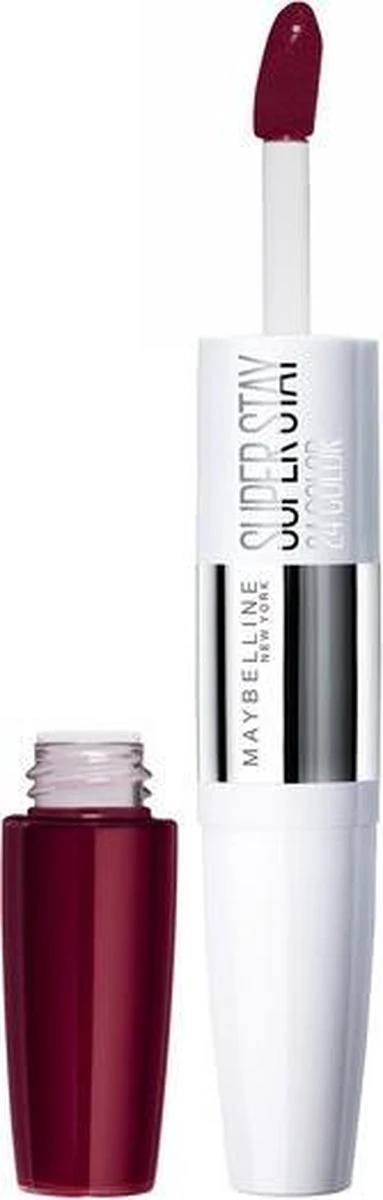 Maybelline SuperStay 24H Lipstick - 835 Timeless Crimson - Afbeelding 3