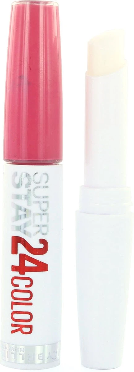 Maybelline SuperStay 24H Lipstick - 140 Roaring Rose - Afbeelding 2