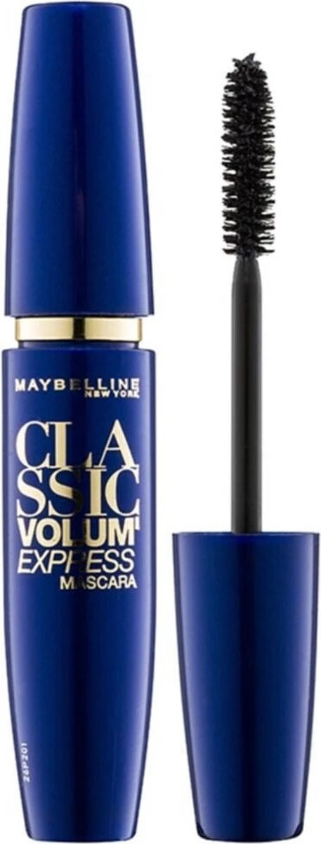 3x Maybelline Volum' Express Mascara Zwart - Voordeelverpakking - Afbeelding 2