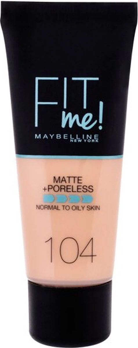 Maybelline Fit Me Matte & Poreless Foundation - 104 Soft Ivory - Afbeelding 12