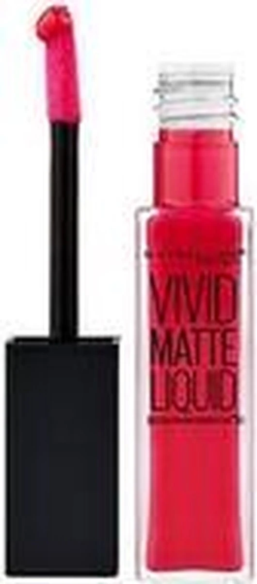 Maybelline Vivid Matte Liquid - 35 Rebel Red - Rood - Lippenstift - Afbeelding 13