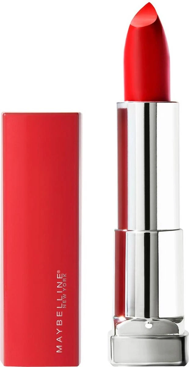 Maybelline Color Sensational Made For All Lippenstift - 382 Red For Me - Rood - Mat - Afbeelding 13