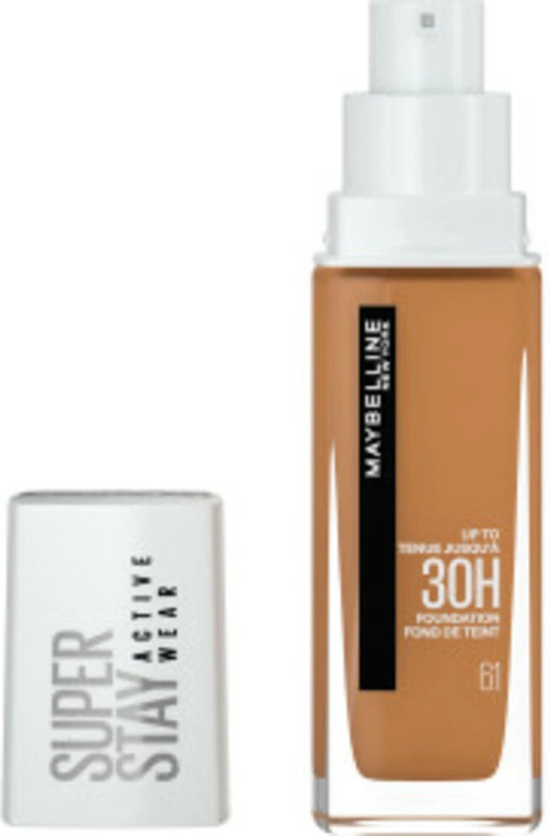 Maybelline SuperStay 30H Active Wear Foundation 61 Warm Bronze - 30 Ml - Afbeelding 2