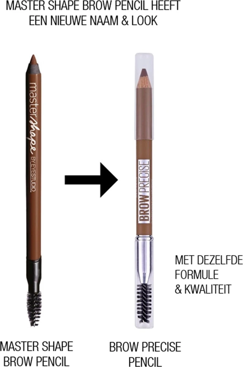 Maybelline Master Shape Brow Pencil - Dark Blond - Blond - Wenkbrauwpotlood - Afbeelding 7