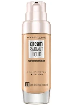 Maybelline New York Dream Radiant Liquid Make-Up - Foundation - 1 Natural Ivory