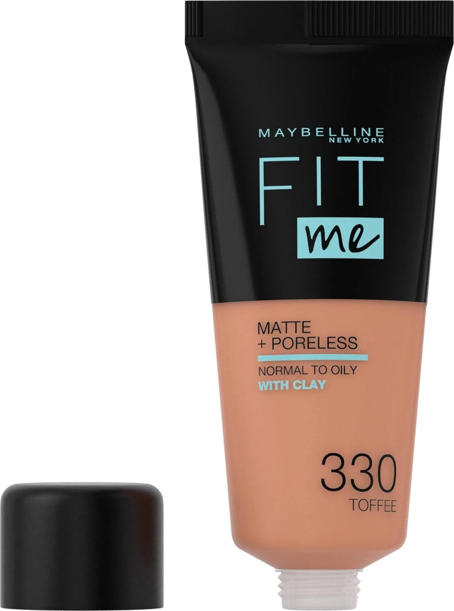 Maybelline Fit Me Matte & Poreless Foundation - 330 Toffee - Afbeelding 3